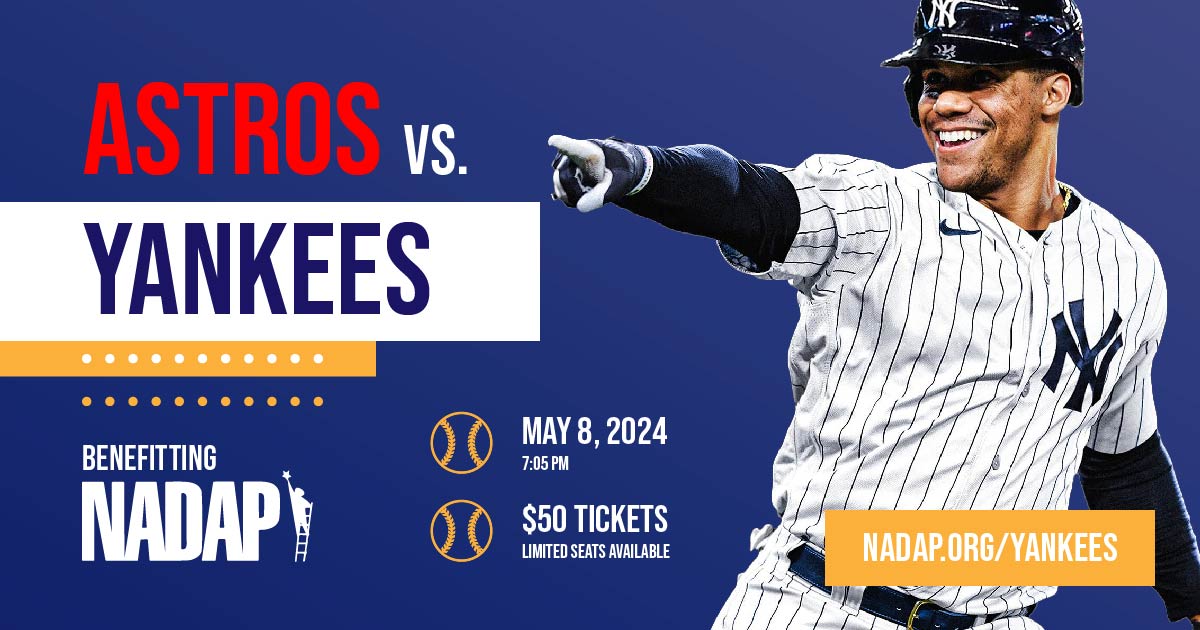 Yankee Raffle NADAP New York Yankees Outing - NADAP